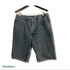 Vintage Tommy Hilfiger Baggy Jean Shorts 33 waist